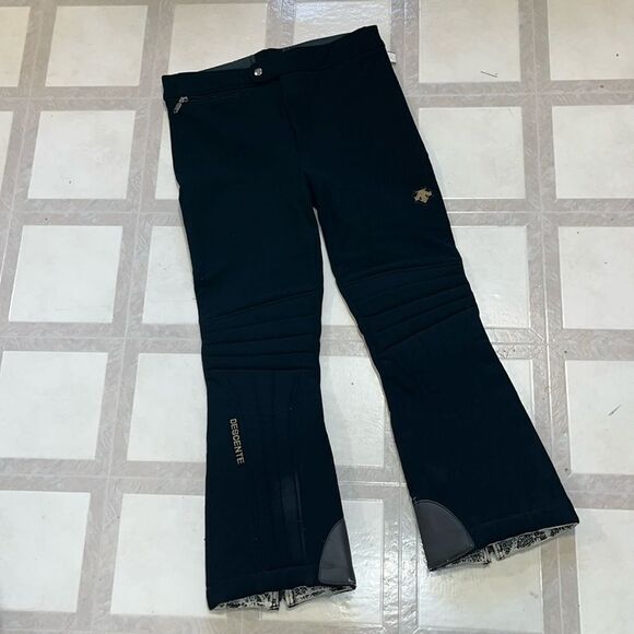 MEN’S 34 DESCENTE ENTRANT SC FLEECE LINED SKI PANTS - Picture 2 of 14